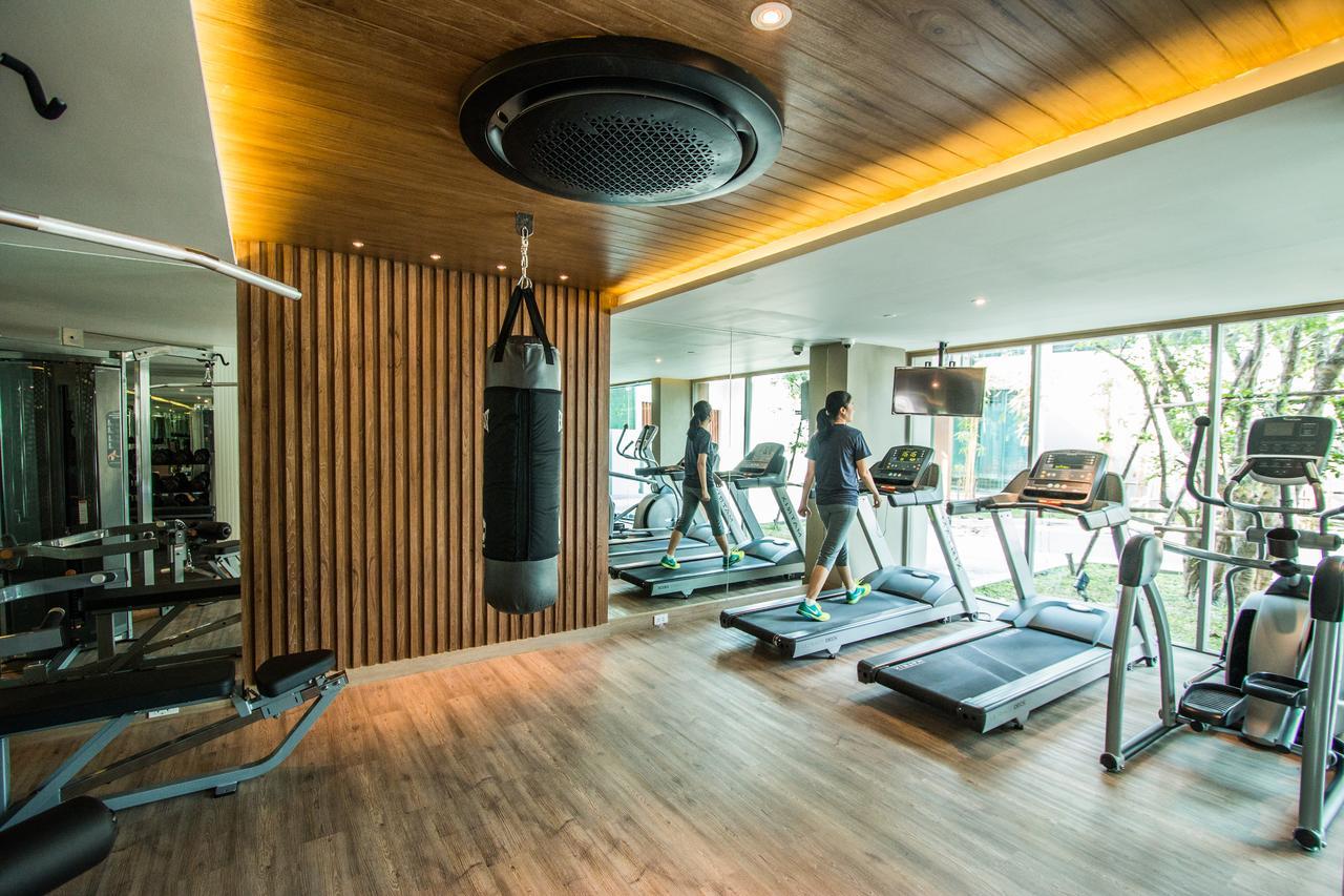 Fusion Suites Phuket Patong Luaran gambar The gym at the hotel