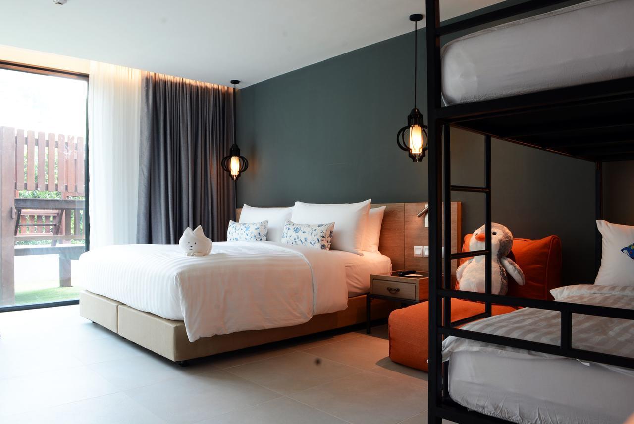Fusion Suites Phuket Patong Luaran gambar Family room at The Base